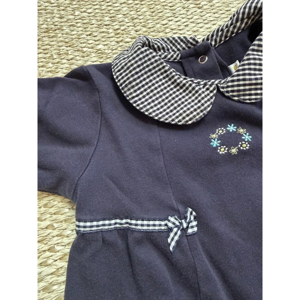 Gymboree vintage rainbow tag romper jumper nautical 18-24 Months 90's Y2K
